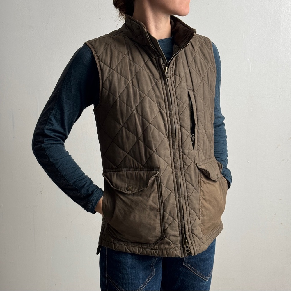 Filson Quilted Wax Cotton Vest